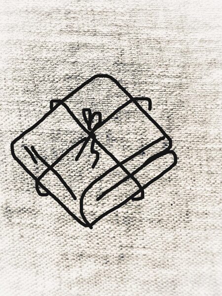 Baby blanket wafle linen, personalized option