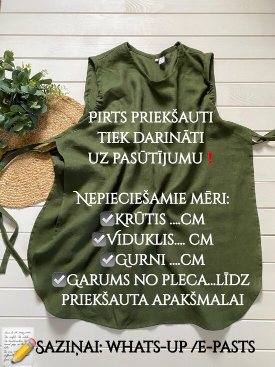 Sauna apron dress for woman