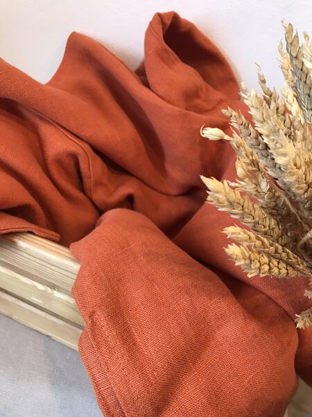 Lina segas pārvalks oranžs 140x100