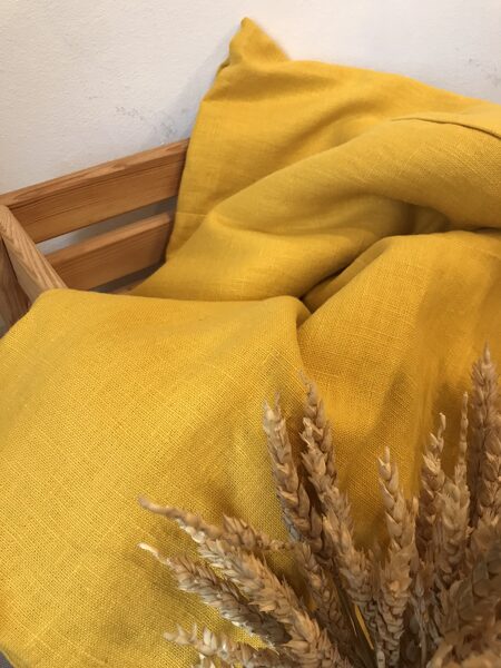 Lina segas pārvalks dzeltens 140x100